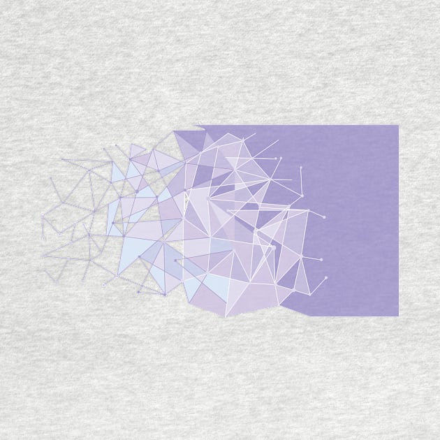 Purple Fragments by Heyday Threads